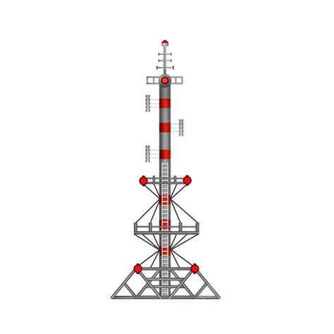 signal receiver hd transparent signal tower abstract cylindrical receiver graphics signal