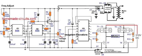 vfd electronic circuit diagram board