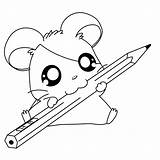 Gerbil Coloring Pages Getdrawings Color sketch template