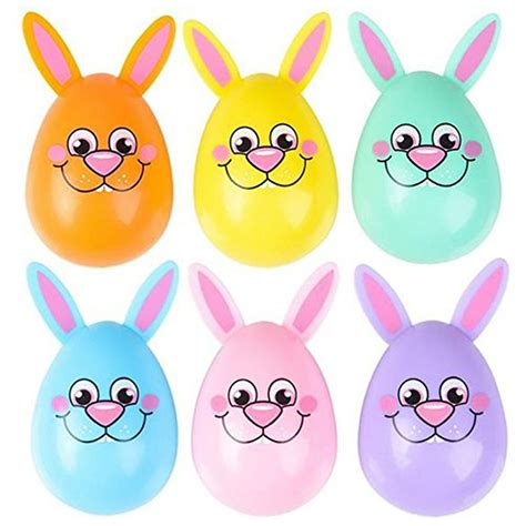 bunny plastic easter eggs   count walmartcom walmartcom