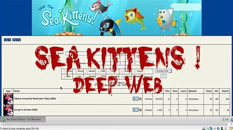 sea kittens gatitos del mar link grotescos videos pagina de la deep web 2017 youtube