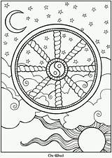 Celestial Roda Dover sketch template