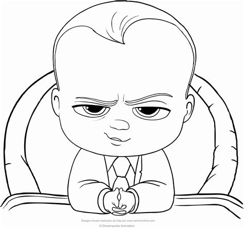 boss baby coloring pages  getcoloringscom  printable