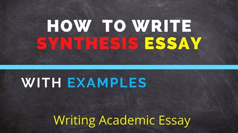 write synthesis essay synthesis essay examples synthesis