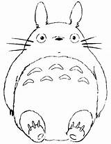 Neighbor Totoro Ghibli Neighbour Coloringhome Miyazaki Bocetos Vecino Caricaturas Hayao Labs Colorier 토토로 Sellos Estudios Ausmalen Aktivitäten Abrir Getcolorings sketch template