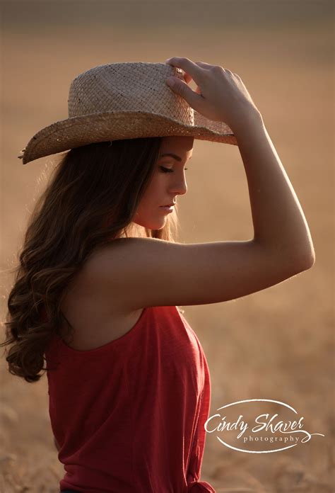 Senior Girl Western Theme Wheat Field Class Of 2016 Senior Pictures