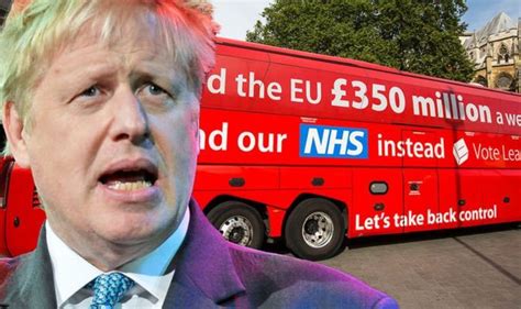 remainers   prosecute boris johnson  brexit lies  million nhs claims uk