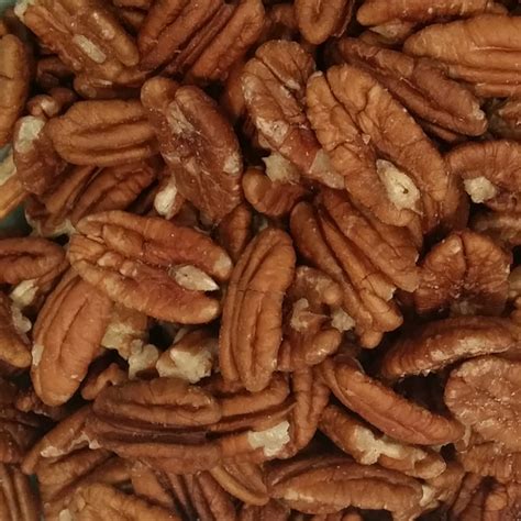 Pecans Roasted Unsalted Half Nuts