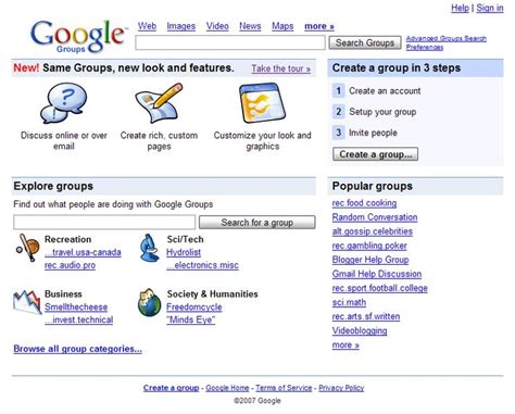 top  google groups alternatives