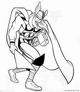 Coloring Pages Thor Marvel Coloring4free Related Posts sketch template
