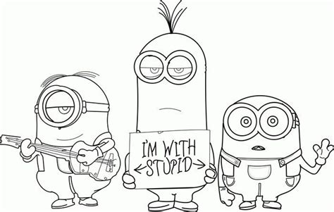 minion coloring pages kevin minions coloring pages minion coloring