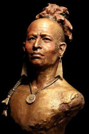 mohawk warrior  sunti pichetchaiyakul indianer skulpturen