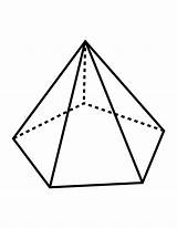 Pyramid Pentagonal Base Clipart Flashcard Etc Tiff Usf Fc Edu Resolution Clipartmag sketch template