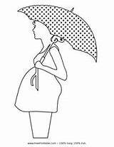 Pregnant Woman Coloring Printable sketch template