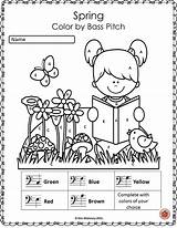 Music Coloring Pages Theory Piano Worksheets Dynamics Spring Sheets Color Kids Symbols Notes Pitch Symphony Instrument Middle School Choose Board sketch template