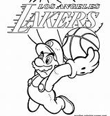Lakers Pages sketch template