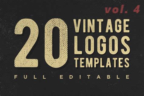 vintage logo templates