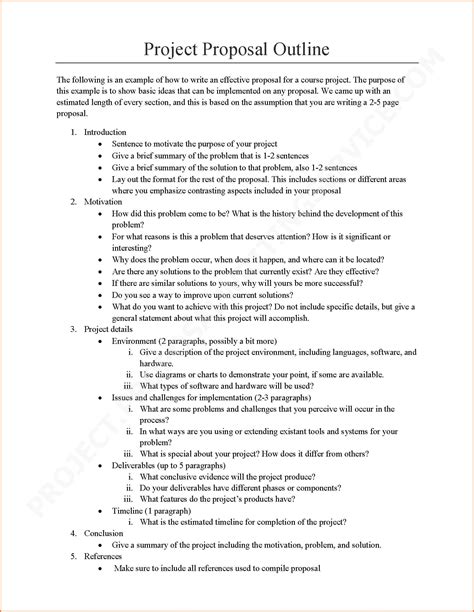 software project proposal examples    ms word pages