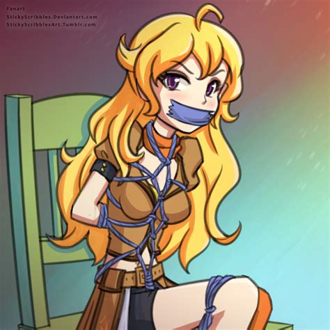 yang xiao long bondage by stickyscribbles hentai foundry