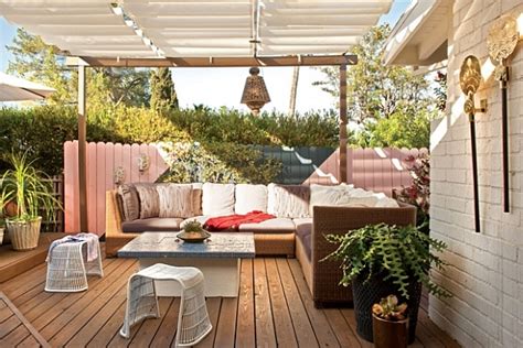 courtyard furniture decoration inspiration  creative  dealing  open spaces