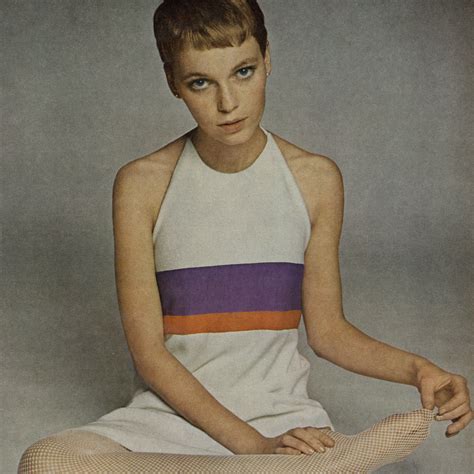 Mia Farrow Revealed Her Shocking Pixie In This 1966 Vogue Story—long