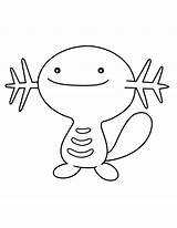 Kleurplaten Wooper Videospiel Dolphin Ausmalbild Pokémon Animaatjes Malvorlagen1001 sketch template