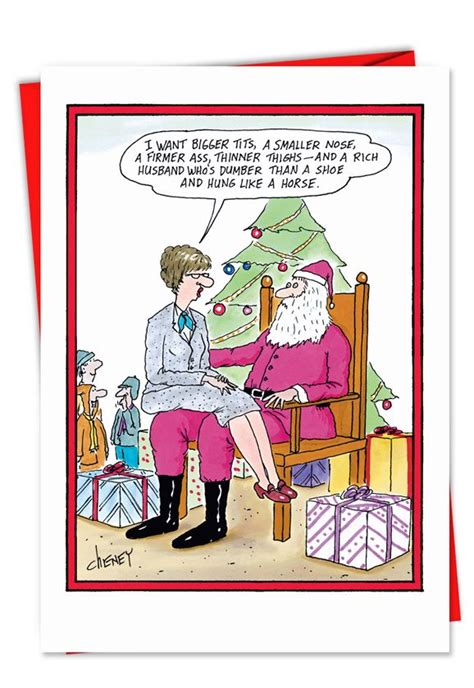 Dear Santa Give Me A Rich Husband Nobleworkscards