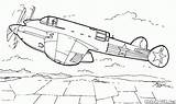 Aerei 9r Yak Combattimento Velocità Ricognizione sketch template