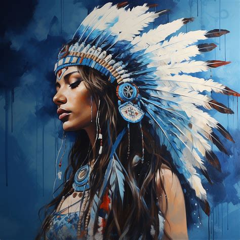 native american girl headdress