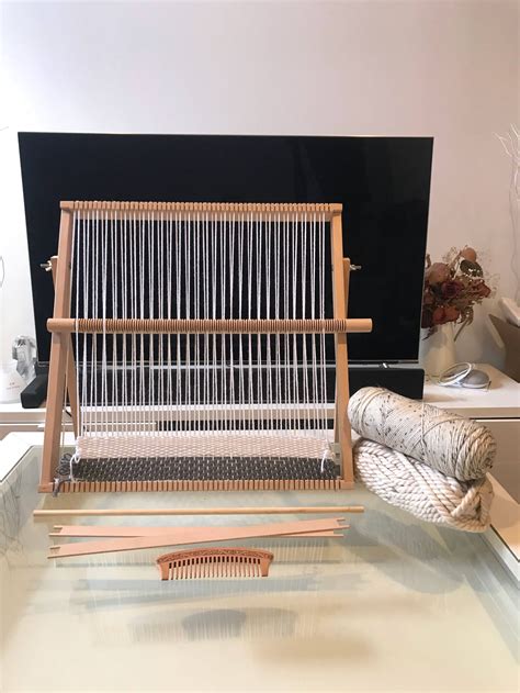 large weaving loom kit    tapestry weave loom etsy