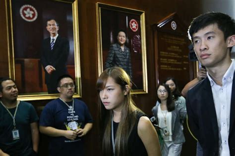hong kong s rebel lawmakers need to watch what they say for a return to