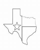 Texas Pages Coloring Flag Shape Related sketch template