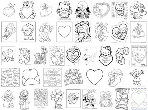 valentines day coloring pages valentines day coloring valentines