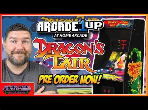 arcadeup dragons lair pre order  youtube