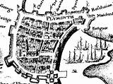 Plymouth 1600 Map Circa Devon Detail Kids History Programme Branch Resolutions Other Preview Size Add Kiddle Facts sketch template
