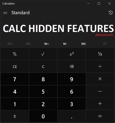hidden features  windows  calculator     dont    existed