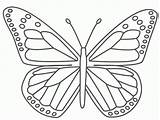 Butterfly Colouring Templates Printable Library Clipart Pic Coloring sketch template