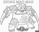 Invizimals Mao Xiong Stampare Colorear Kleurplaten Kleurplaat Tablero Disegnicolorare sketch template