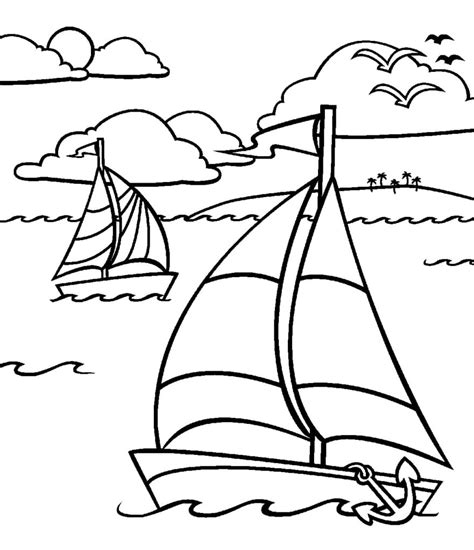 sea coloring pages  printable coloring pages