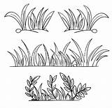 Grass Coloring Outline Clipart Pages Drawing Well Grow So Draw Printable Clip Color Green Drawings Colorluna Template Long Realistic Colouring sketch template