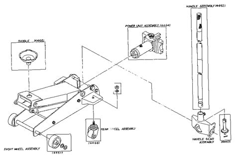 walker  ton floor jack parts diagram bios pics