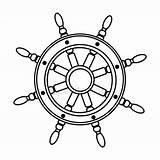 Wheel Ship Drawing Outline Getdrawings Drawings sketch template