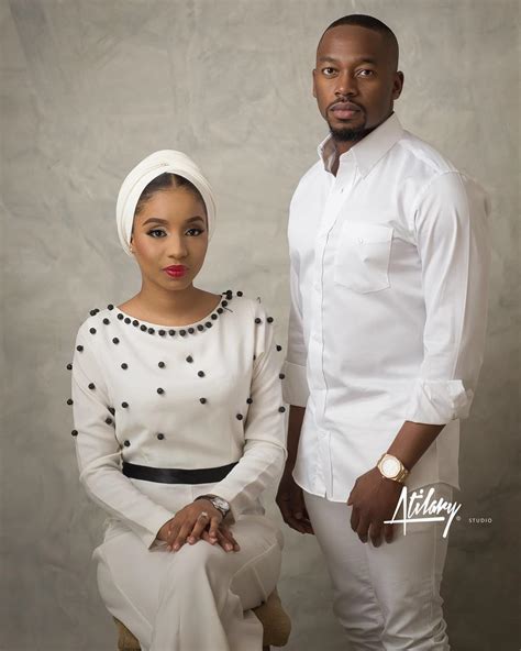 Beautiful Hausa Couple Take Their Pre Wedding Photoshoot