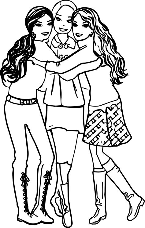bff bestfriend coloring pages bff coloring pages  getcoloringscom