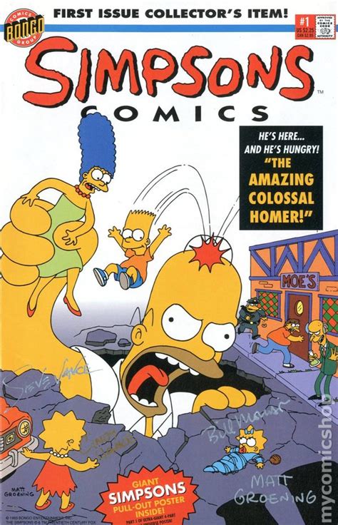the simpsons comic books issue 1