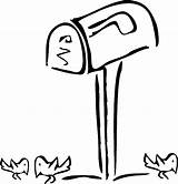 Mailbox Coloring Pages Postal Rule Gif Kidprintables Contracts Go When Return Main Miscellaneous Misc sketch template