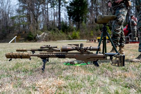 usmc snipers test  mk precision rifle system