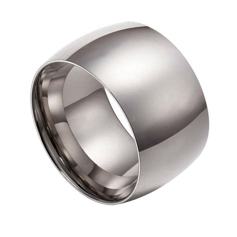 usa seller mm stainless steel comfort fit ring size    size