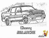 Coloring Chevy Pages Truck Yescoloring Avalanche Sheet Pickup Chevrolet Trucks Kids Book Street American Print Boys Outlaws Clipart Ford Dodge sketch template