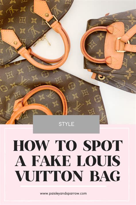 how to spot a real vs fake louis vuitton bag 10 ways paisley and sparrow